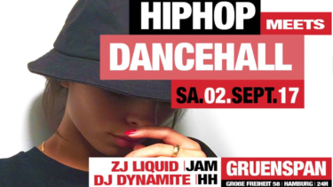 (2.9.) Nachtleben, HipHop meets Dancehall, Gruenspan, 24 Uhr