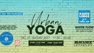 Urban Yoga vorm Knust mit der Kaifu Lodge