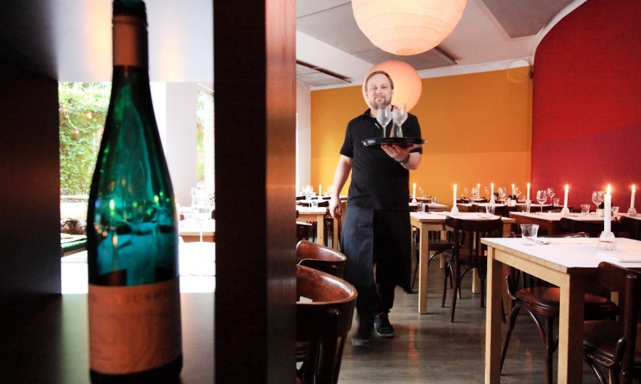 Das Restaurant und Lokal Freischwimmer in Hamburg.