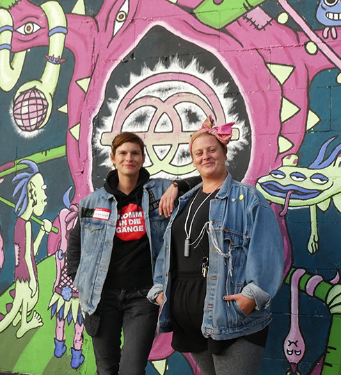 Gwen und Freya vor der Anderswelt