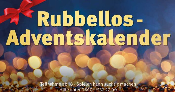 Rubbellos Adventskalender 2021 Rubbellos Adventskalender 2021