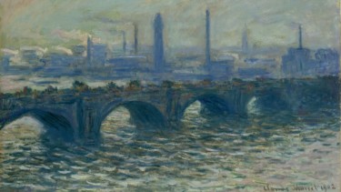 Claude Monet: Die Waterloo-Brücke (Foto: Hamburger Kunsthalle / bpk; Elke Walford)
