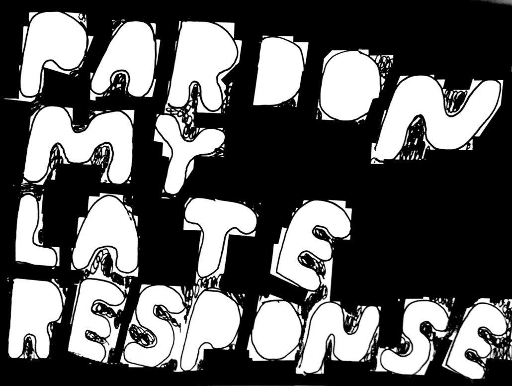 Stefan Marx_Pardon my late response