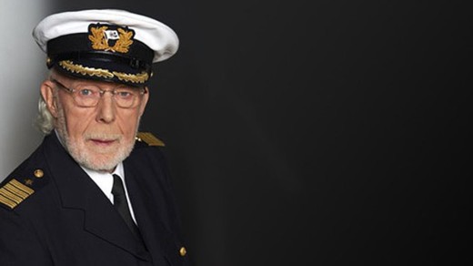 Kapitän Horst Hahn, Seebestatter seit 50 Jahren (Foto: Jacob Günther)