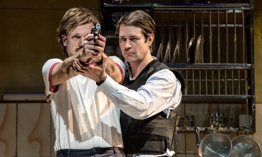 Philipp Stölzl _ Der lange Schlaf: Matti Krause, Daniel Hoevels (c) Knut Koops