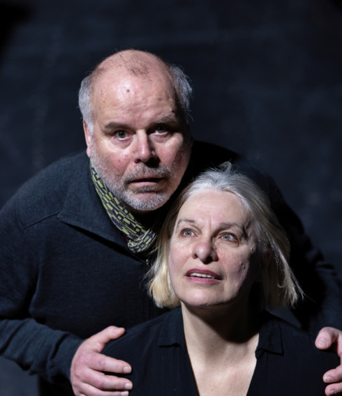 Erstmals auf der Opernloft-Bühne: Tilman Birschel und Sylvia Bleimund als „Hans und Grete“ (©Inken Rahardt)