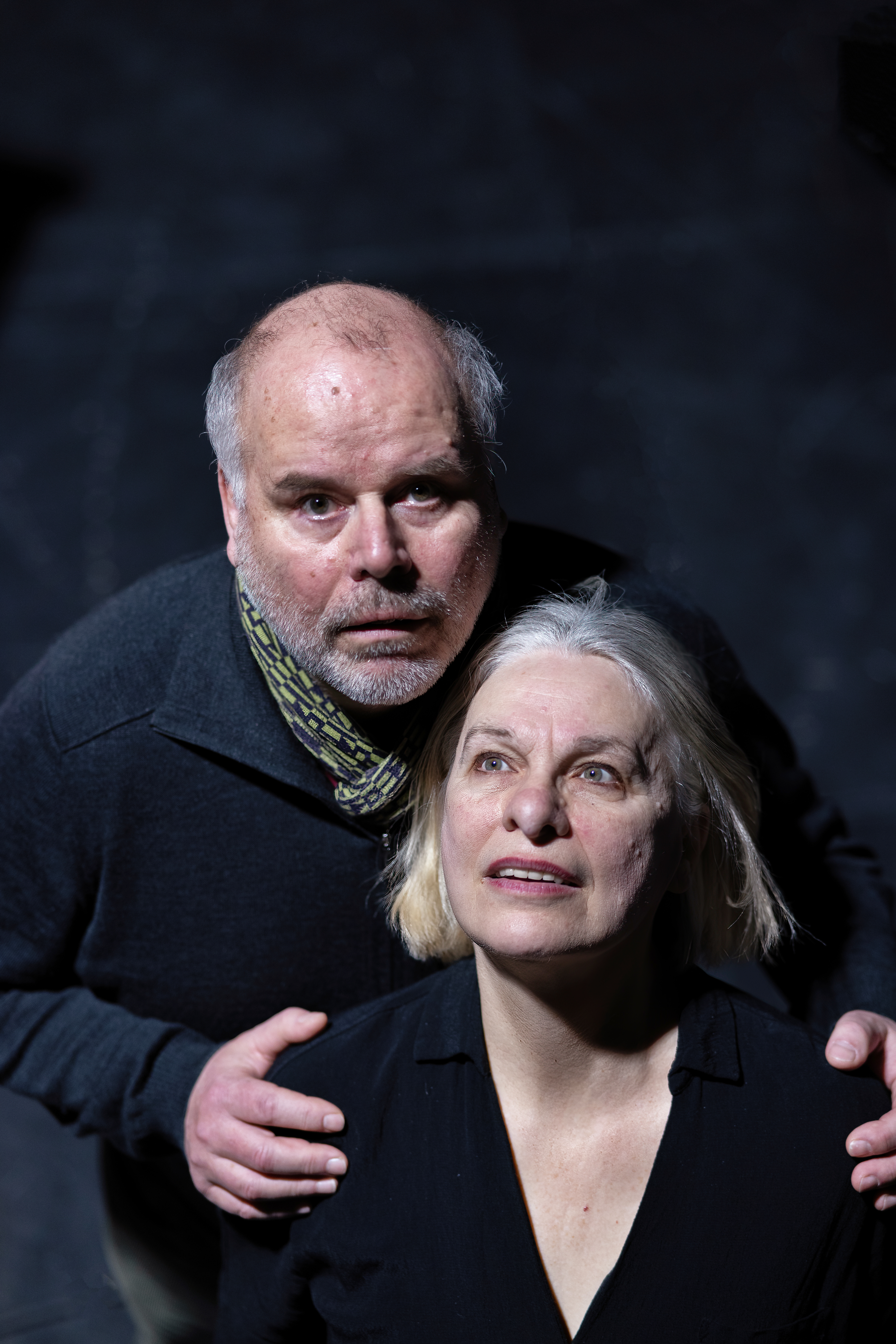 Erstmals auf der Opernloft-Bühne: Tilman Birschel und Sylvia Bleimund als „Hans und Grete“ (©Inken Rahardt)