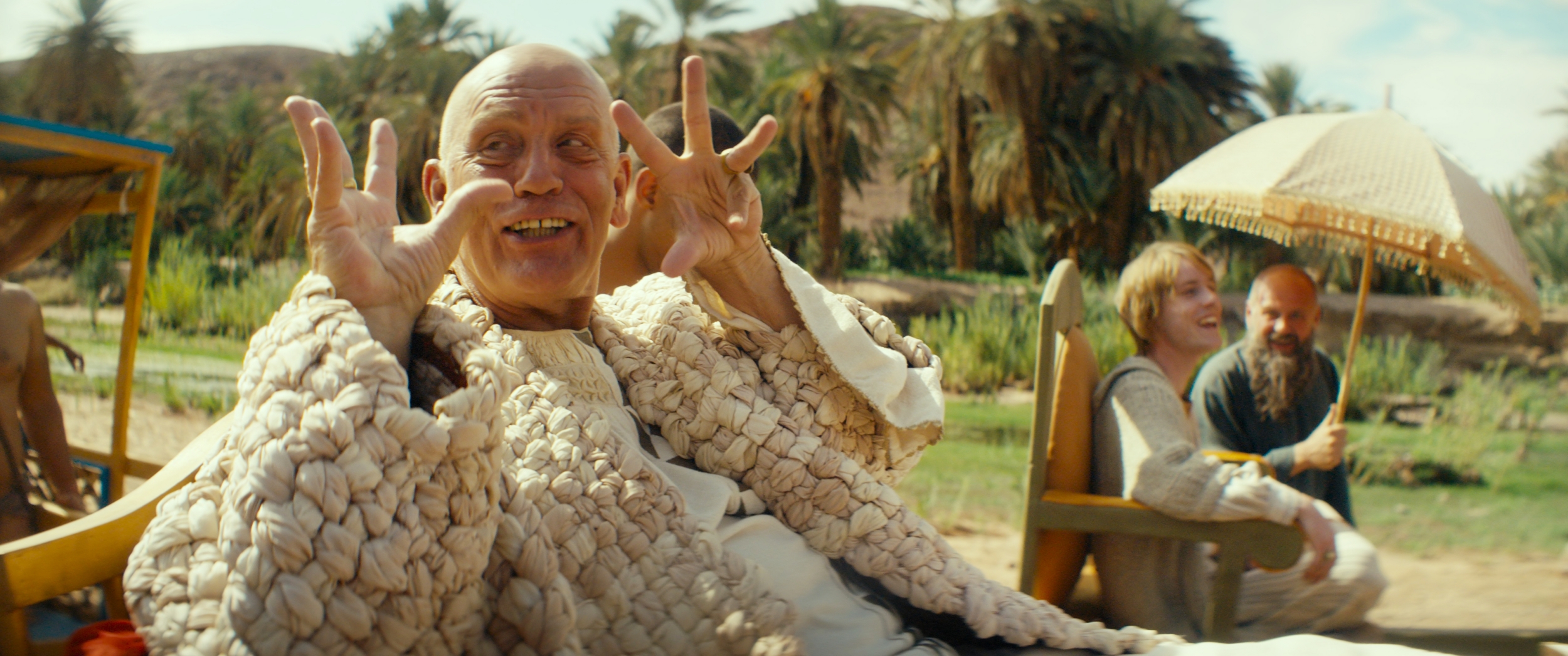 Seneca (John Malkovich) versucht über weise Worte Einfluss auf die Welt zu nehmen (©Filmgalerie 451)