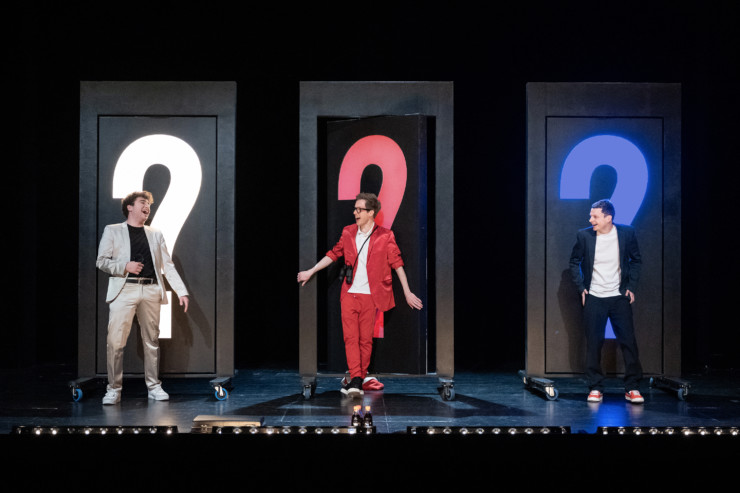 Das erste Mal als Schauspiel auf einer Hamburger Bühne: Die Drei ??? im Altonaer Theater (©G2 Baraniak)