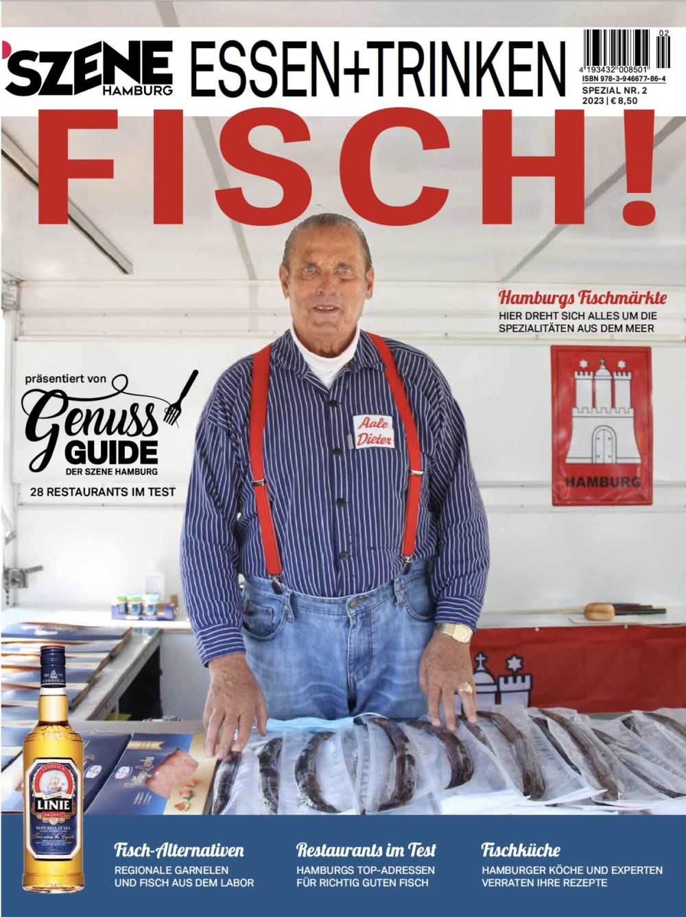 Die neue Essen+Trinken „Fisch!“, jetzt am Kiosk und online (©Genuss-Guide Hamburg)