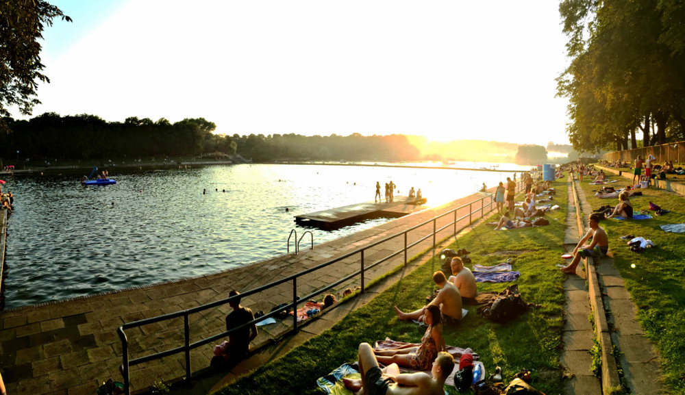 Nah an der Natur: Das Sommerfreibad Stadtparksee 