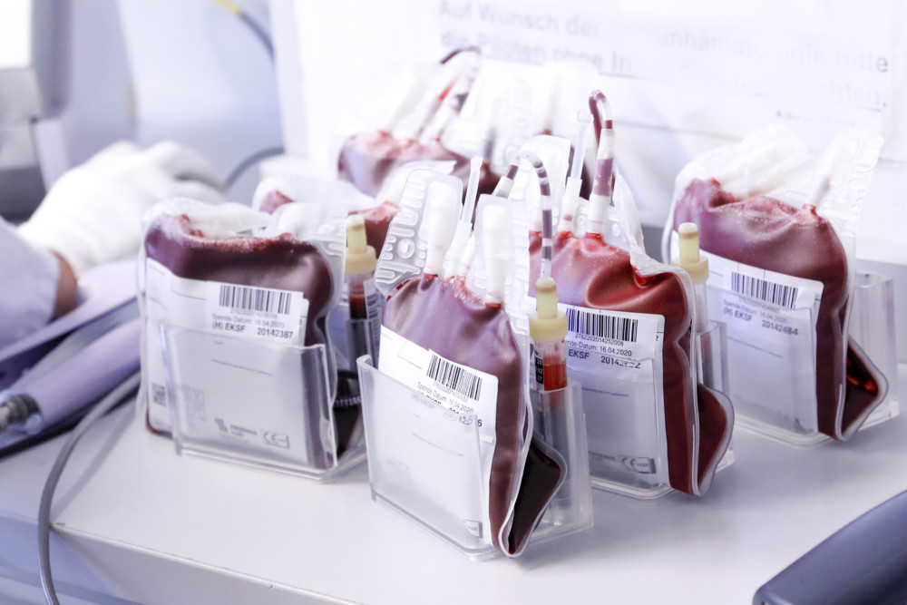 Das UKE in Hamburg verabreicht 40.000 Blutkonserven pro Jahr, etwa zwei Drittel davon kommen aus hauseigenen Blutspenden (©UKE)