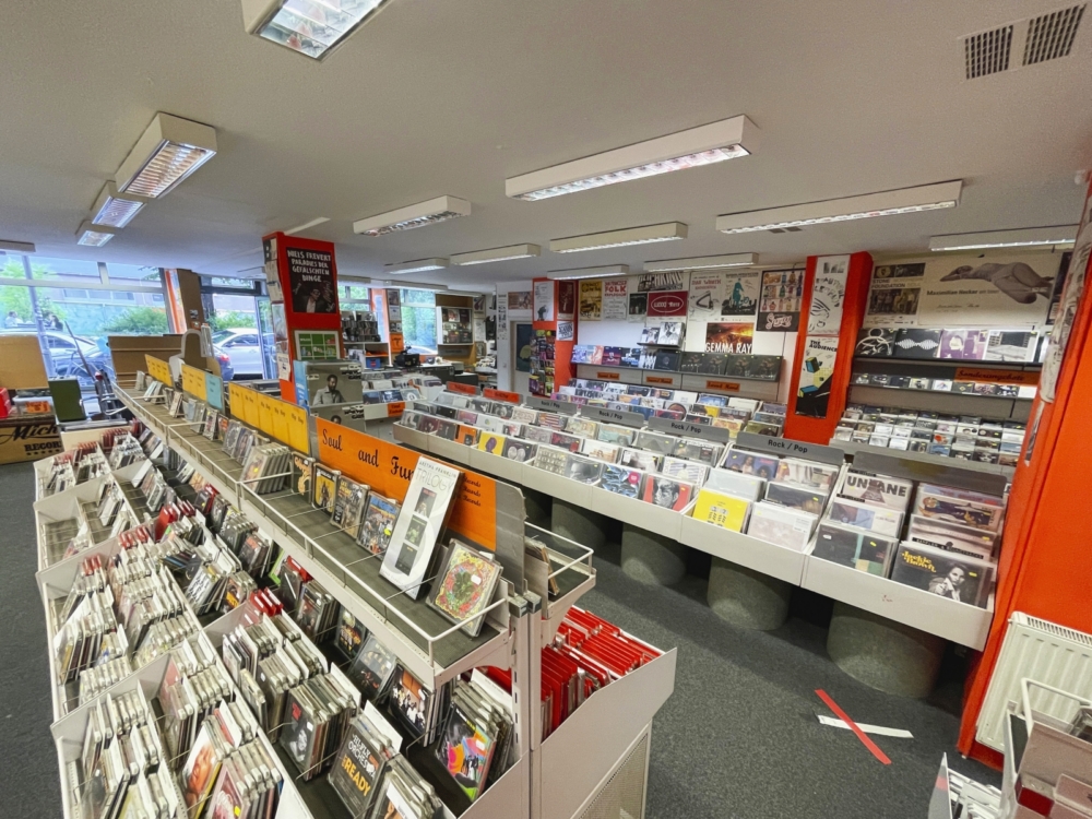 Der Plattenladen Michelle Records in der Hamburger Innenstadt ist eine Institution