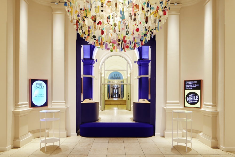 Das renovierte Foyer des Museums für Kunst & Gewerbe erstrahlt in neuem Glanz.