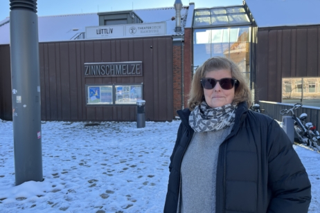 Dorothée hat 1984 die Zinnschmelze in Barmbek mitgegründet und ist bis heute dabei
