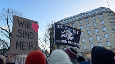 Protest am 19. Januar 2024 in Hamburg