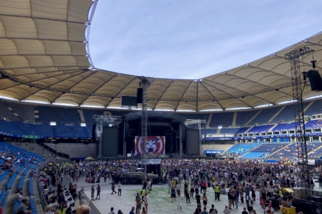 Die Red Hot Chilli Peppers im Volksparkstadion