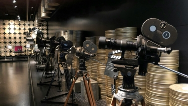 Einige Filmkameras am Set