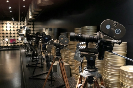 Einige Filmkameras am Set