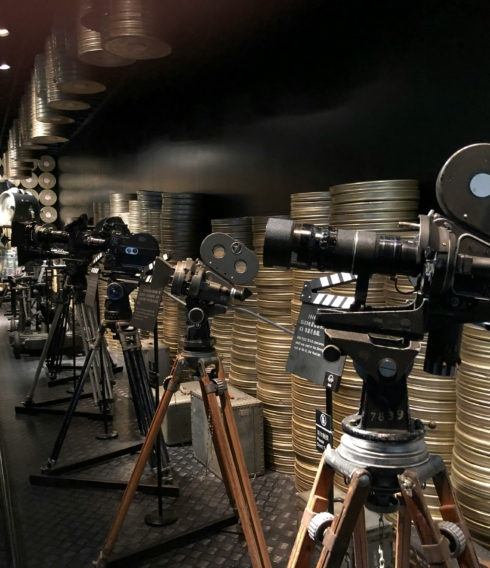 Einige Filmkameras am Set
