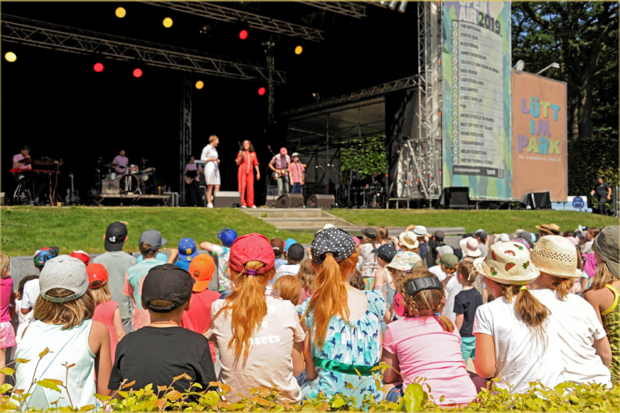 „Popmusik für die ganze Familie“ bei Lütt im Park 