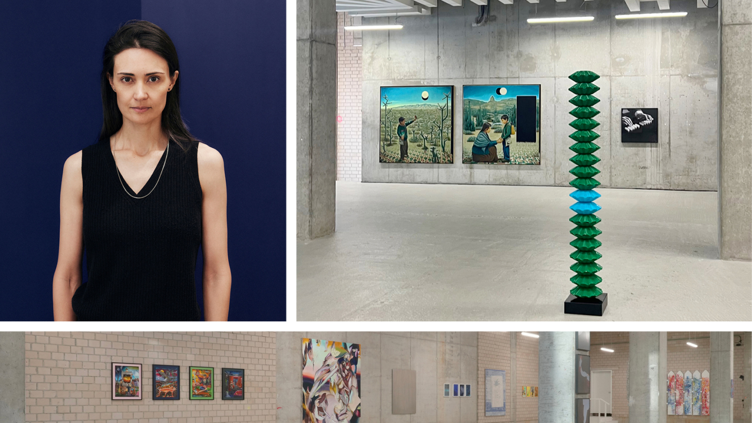 Sarice Brudet und die Ausstellung "Fragments And Relations" im THE SPACE