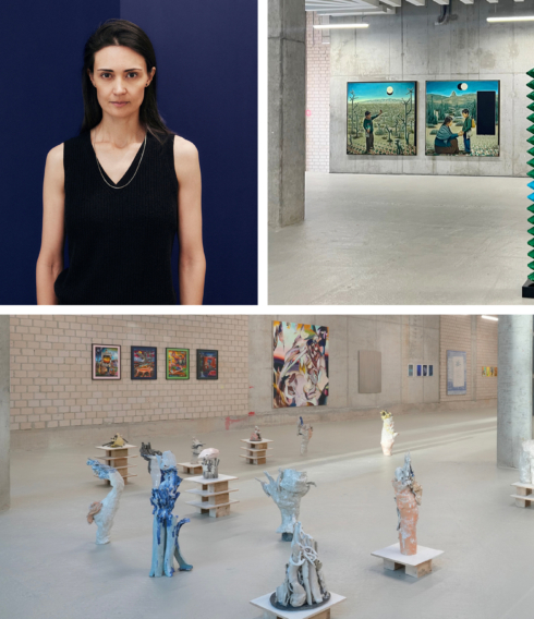 Sarice Brudet und die Ausstellung "Fragments And Relations" im THE SPACE