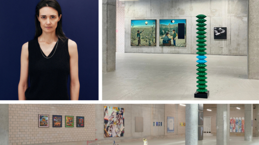 Sarice Brudet und die Ausstellung "Fragments And Relations" im THE SPACE
