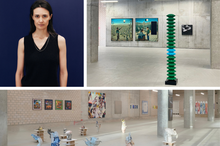 Sarice Brudet und die Ausstellung "Fragments And Relations" im THE SPACE