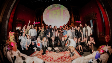 Krach+Getöse, RockCity Hamburg e. V. und die Haspa Musik Stiftung bei der Award-Verleihung