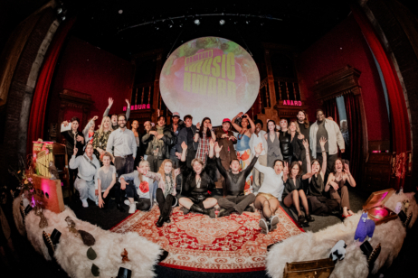 Krach+Getöse, RockCity Hamburg e. V. und die Haspa Musik Stiftung bei der Award-Verleihung