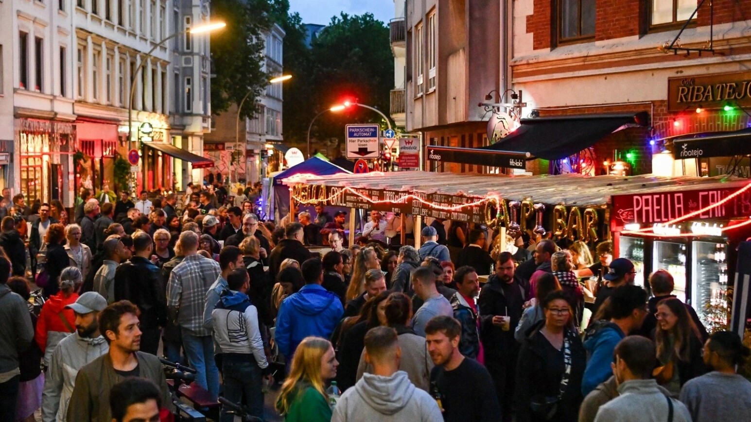 Altonale bei Nacht