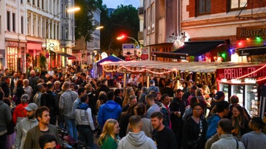 Altonale bei Nacht