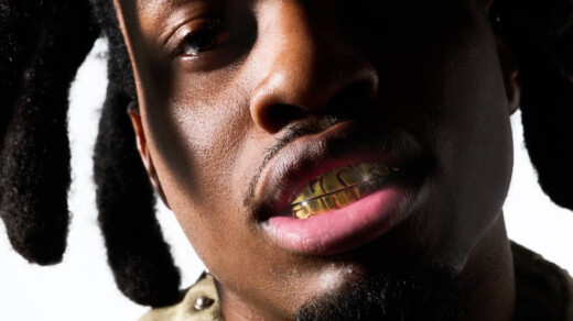 Nahes Porträt von Denzel Curry