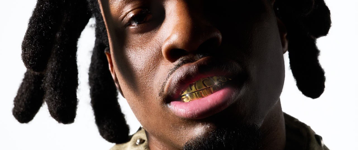 Nahes Porträt von Denzel Curry