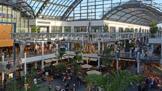 Das Stadtzentrum in Schnefeld