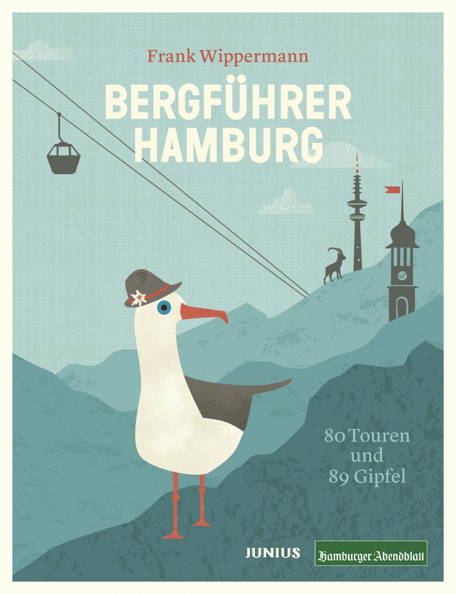 Buchcover "Bergführer Hamburg"