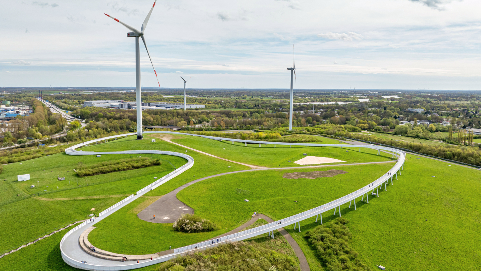 Der Energieberg Georgswerder © Thorge Huter