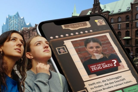 Zum zehnjährigen Jubiläum der Speicherstadt bietet das OPOLUM eine Smartphone-Tour in Form einer Schnitzeljagd an