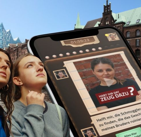Zum zehnjährigen Jubiläum der Speicherstadt bietet das OPOLUM eine Smartphone-Tour in Form einer Schnitzeljagd an
