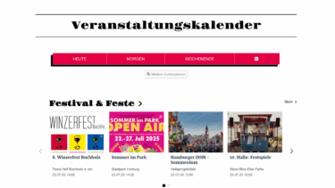 Ein neues frisches Design und mehr Übersichtlichkeit im neuen Veranstaltungskalender der SZENE