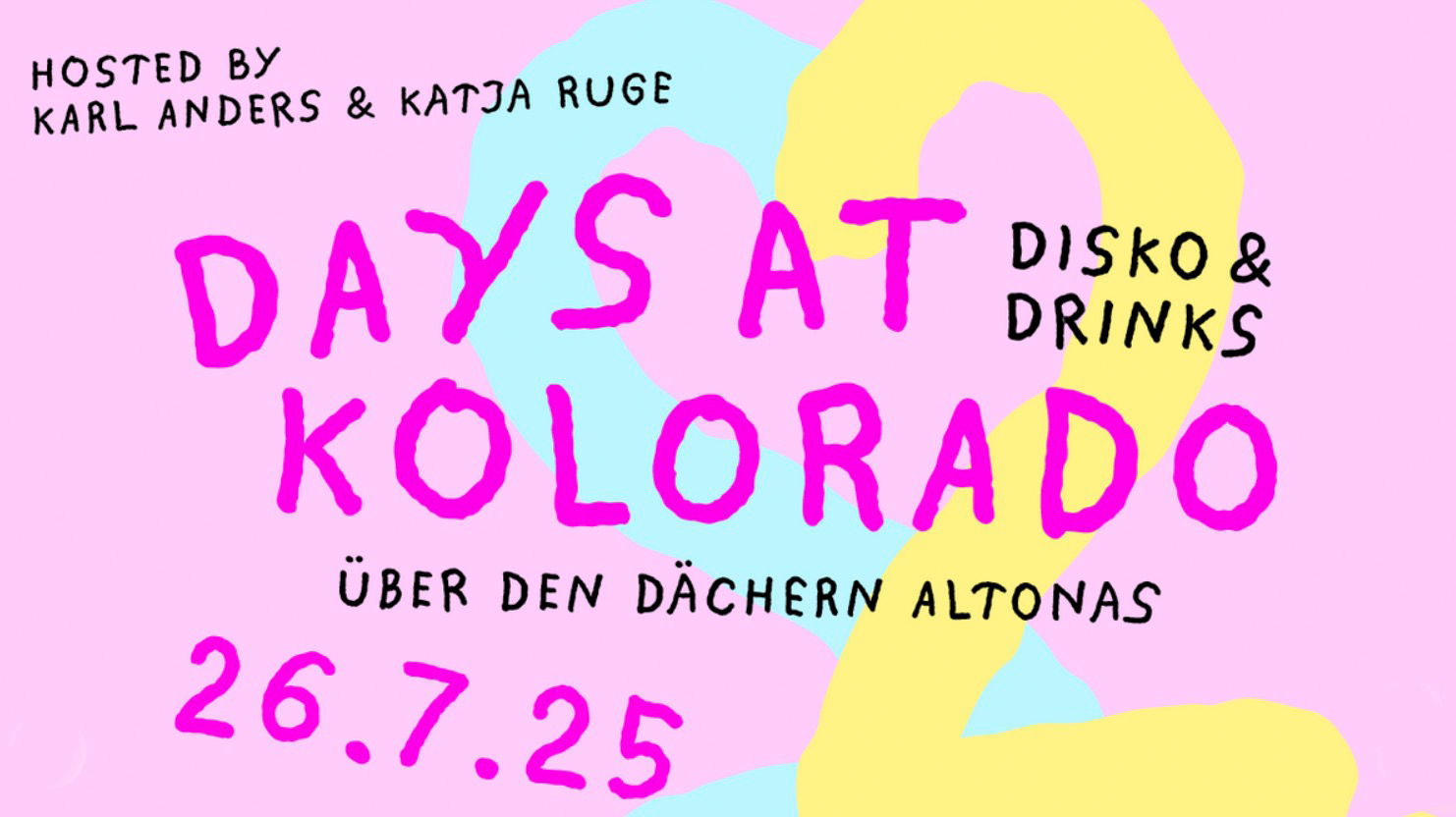 Bunte Illustration von Days at Kolorado