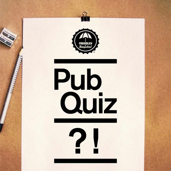 Illustration für das Pubquiz im F+K