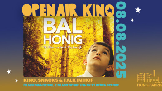 Open Air Kino Grafik - Filmcover BAL HONIG