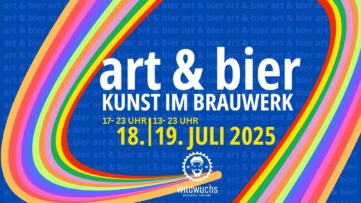 Bunte Illustration von art & bier