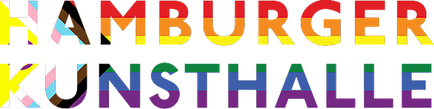 Bunter Schriftzug Hamburger Kunsthalle