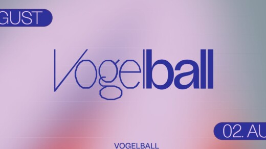 Illustration - Schriftzug Vogelball