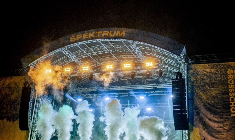 Die Bühne auf dem Spektrum (©Kopf und Steine)