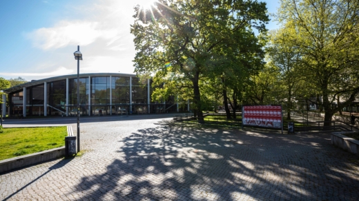 Noch ist der Campus leer, das ändert sich aber in ein paar Wochen, wenn das neue Semester wieder startet