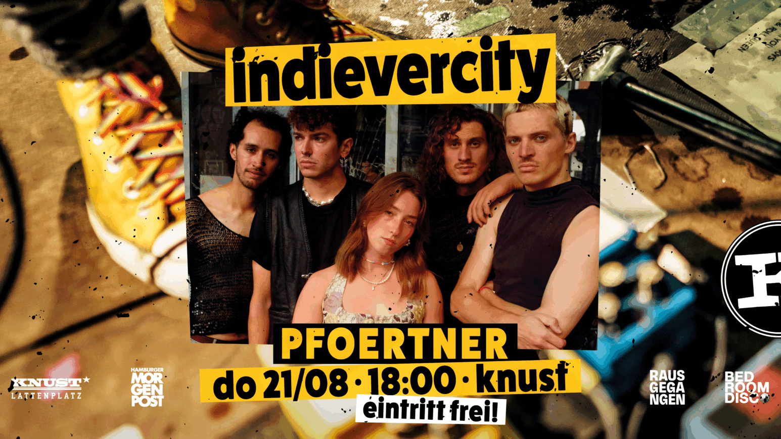 Illustration für das Konzert von Pfoertner